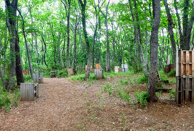 サバゲーフィールド